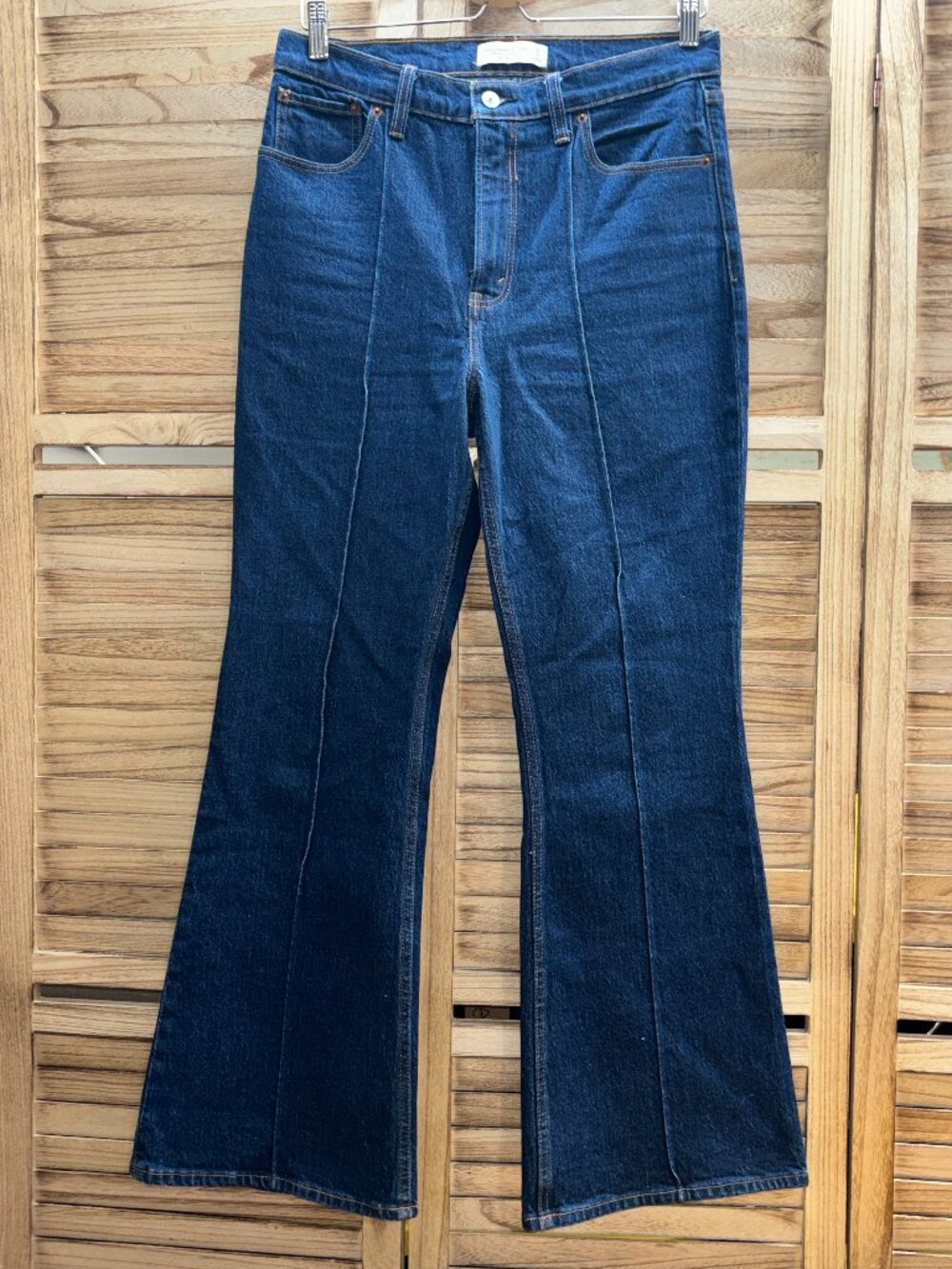 Abercrombie & Fitch The Vintage Flare High Rise Jeans Seam Front 29/8S